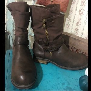 Brown Lane Bryant Boots NWT Size 11W